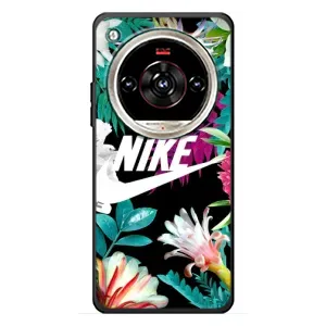 Силиконовый Чехол на ZTE Nubia Focus 2 Ultra с картинкой Nike (Цветочный Nike)
