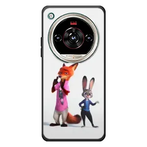 Силиконовый чехол с принтом Зоотрополіс для ZTE Nubia Focus 2 Ultra (Джуди и Ник)
