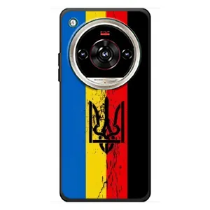 Чехлы УПА (Красно-Чёрный) на ZTE Nubia Focus 2 Ultra (Флаг УПА)