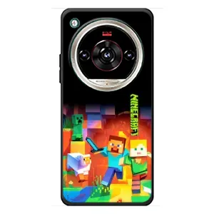 Чехлы для ZTE Nubia Focus 2 Ultra (Персонажи Майн Крафт) (Герой Майнкрафт)