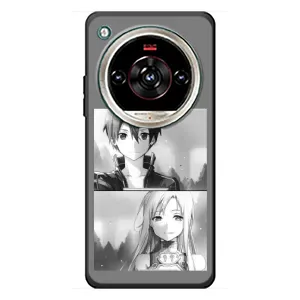 Чехол с персонажами АНИМЕ на ZTE Nubia Focus 2 Ultra (Кирито-Асуна)