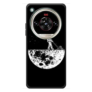 Силиконовый Чехол с принтом "Космонавты" на ZTE Nubia Focus 2 Ultra (Космонавт)
