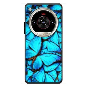 Силиконовый бампер с картинкой животных для ZTE Nubia Focus 2 Ultra (Крылья бабочек)
