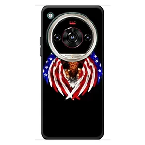Чохол Прапор USA для ZTE Nubia Focus 2 Ultra (Крила США)
