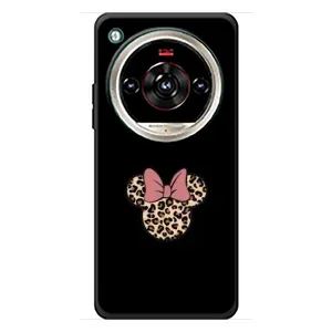 Чехол с леопардовым принтом на ZTE Nubia Focus 2 Ultra (Леопардовая Минни)