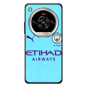 Силиконовые Чехлы принт Футбол на ZTE Nubia Focus 2 Ultra (Man City)