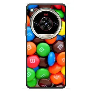 Чехол с изображением вкусной еды для ZTE Nubia Focus 2 Ultra (Разноцветные M&M'S)