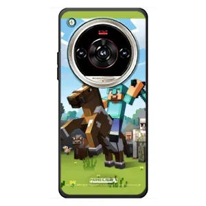 Чехлы для ZTE Nubia Focus 2 Ultra (Персонажи Майн Крафт) (На коне)
