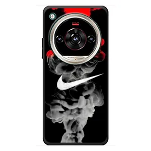 Силиконовый Чехол на ZTE Nubia Focus 2 Ultra с картинкой Nike (Nike дым)