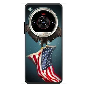 Чохол Прапор USA для ZTE Nubia Focus 2 Ultra (Орел і прапор)
