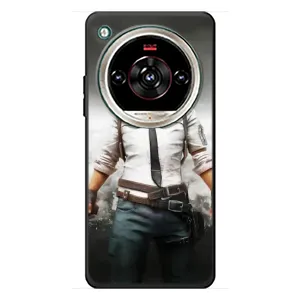 Силиконовый чехол с картинкой "Герой Pubg" на ZTE Nubia Focus 2 Ultra (Пабг)