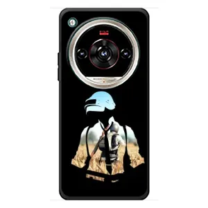 Силиконовый чехол с картинкой "Герой Pubg" на ZTE Nubia Focus 2 Ultra (Пубг мен)