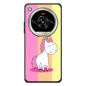 Чехол Unicorn на ZTE Nubia Focus 2 Ultra (Радужный Единорог)