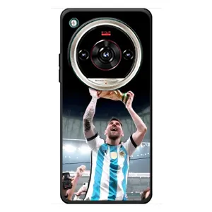 Чехлы Лео Месси Аргентина для ZTE Nubia Focus 2 Ultra (Счастливый Месси)