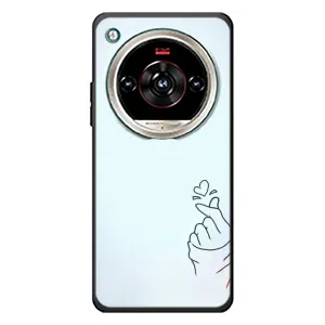 Чехлы (Знак сердечка) на ZTE Nubia Focus 2 Ultra (Сердце на голубом)