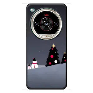 Чехлы на Новый Год ZTE Nubia Focus 2 Ultra (Снеговички)