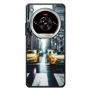 Силиконовый бампер (Работники) на ZTE Nubia Focus 2 Ultra (Такси)