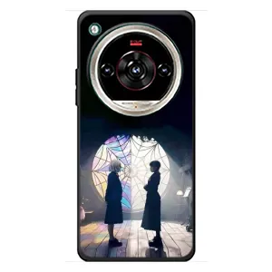 Чехлы с принтом Уэнсдей на ZTE Nubia Focus 2 Ultra (Уэнсдей и Энди)