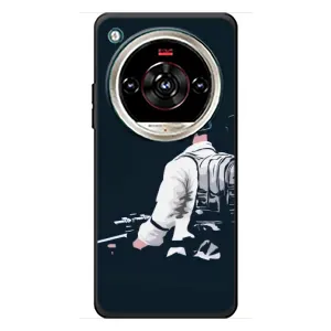 Силиконовый чехол с картинкой "Герой Pubg" на ZTE Nubia Focus 2 Ultra (В экиперовке)
