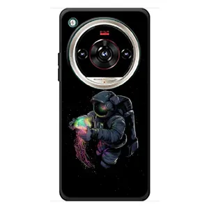 Силиконовый Чехол с принтом "Космонавты" на ZTE Nubia Focus 2 Ultra (В руках земля)