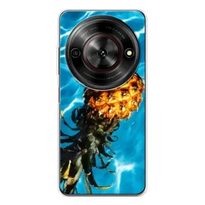 Чехол с изображением вкусной еды для ZTE Nubia Focus 5G (Ананас)