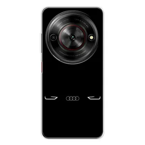 Силіконовий бампер з картинкою машини на ZTE Nubia Focus 5G (Сілует Audi)