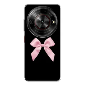 Чехол банты для ZTE Nubia Focus 5G (Бант на черном)