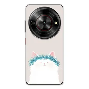 Чохол на тематику: Коти для ZTE Nubia Focus 5G (Білий котик)