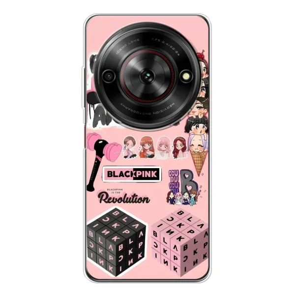 Чехол с рисунком «BLACK PINK коллаж» для ZTE Nubia Focus 5G Чехол с рисунком «BLACK PINK коллаж» для ZTE Nubia Focus 5G