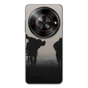 Чехлы на военную тематику для ZTE Nubia Focus 5G (Бой солдат)