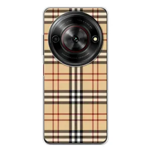 Чехол с Брендами одежды на Нубия Фокус 5Джи (Burberry стиль)