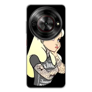Чехол Стильные девушки на ZTE Nubia Focus 5G (Девушка обиделась)