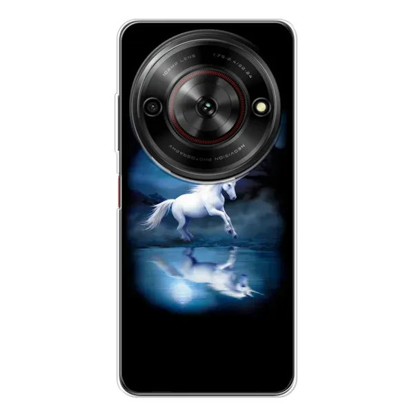 Чехол с рисунком «Единорог» для ZTE Nubia Focus 5G Чехол с рисунком «Единорог» для ZTE Nubia Focus 5G
