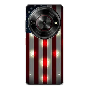 Чехол Флаг USA для ZTE Nubia Focus 5G (Флаг США 2)