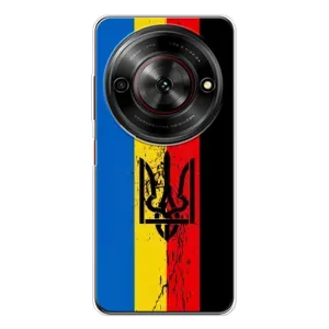 Чехлы УПА (Красно-Чёрный) на ZTE Nubia Focus 5G (Флаг УПА)