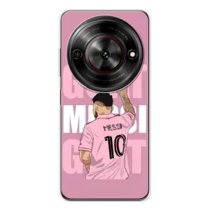 Чехлы Лео Месси в Майами на ZTE Nubia Focus 5G (GOAT MESSI)