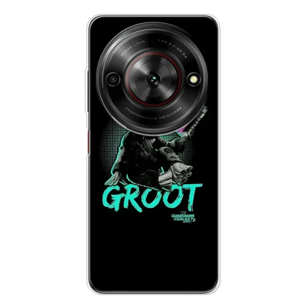 Чехол с рисунком «Groot» для ZTE Nubia Focus 5G Чехол с рисунком «Groot» для ZTE Nubia Focus 5G