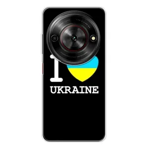 Чехол с Украинской символикой на Нубия Фокус 5Джи