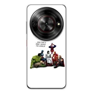Чехлы для ZTE Nubia Focus 5G (Для Христиан) (Иисус супергерой)