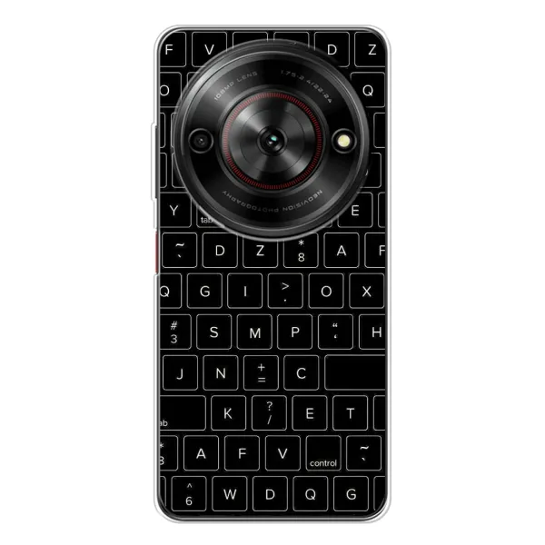 Чехол с рисунком «Клавиатура» для ZTE Nubia Focus 5G Чехол с рисунком «Клавиатура» для ZTE Nubia Focus 5G