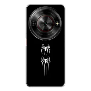 Чехол Супергерой Человека Паука на ZTE Nubia Focus 5G (Лого паука)