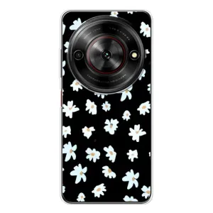 Чехол с ромашками на ZTE Nubia Focus 5G (Маленькие ромашки)