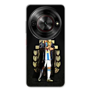 Чехлы Лео Месси Аргентина для ZTE Nubia Focus 5G (Месси король)