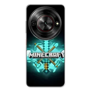 Чехол майнкрафт для ZTE Nubia Focus 5G (MineCraft 2)