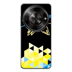 Чехол на ZTE Nubia Focus 5G Украинский дизайн (Мир для Украины)
