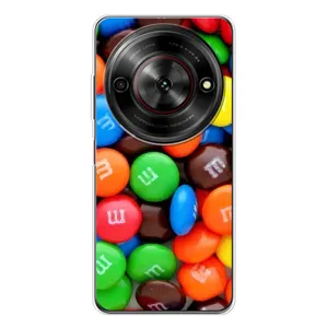 Чехол с изображением вкусной еды для ZTE Nubia Focus 5G (Разноцветные M&M'S)