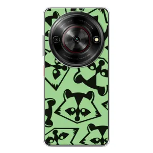 Силіконовий Чохол з Энотами на ZTE Nubia Focus 5G (Мордочки Єнота)