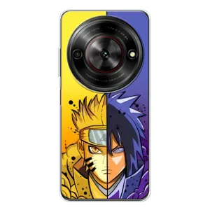Купить Чехлы на телефон с принтом Anime для ZTE Nubia Focus 5G (Naruto Vs Sasuke)