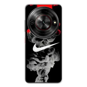 Силиконовый Чехол на ZTE Nubia Focus 5G с картинкой Nike (Nike дым)