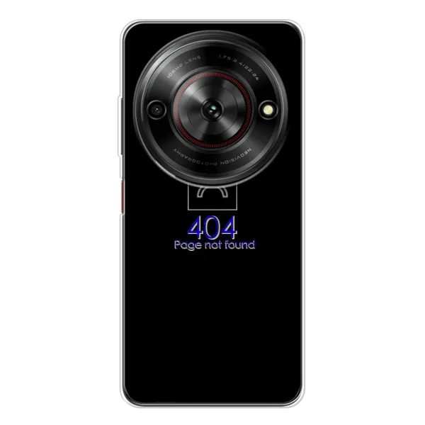 Чехол с рисунком «Ошибка 404» для ZTE Nubia Focus 5G Чехол с рисунком «Ошибка 404» для ZTE Nubia Focus 5G